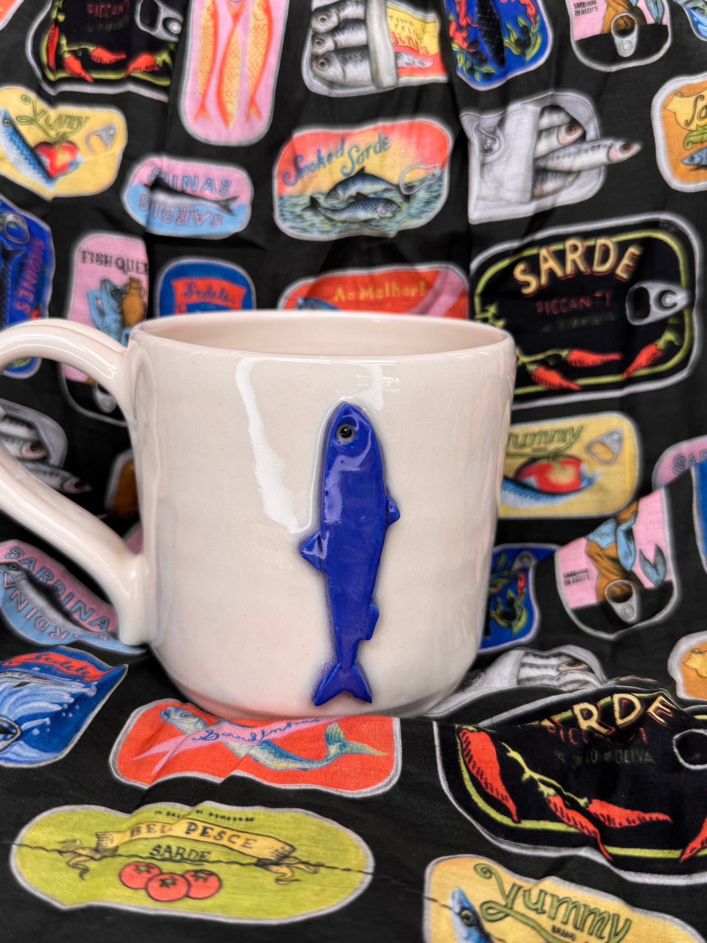 12oz single sardine mug