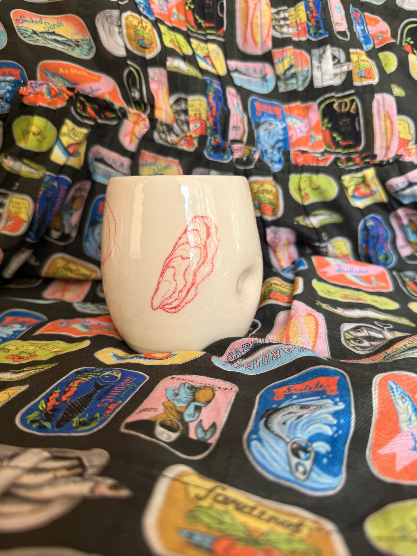 8oz shrimp & oyster “thumb cup”