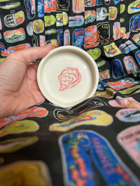 oyster trinket dish