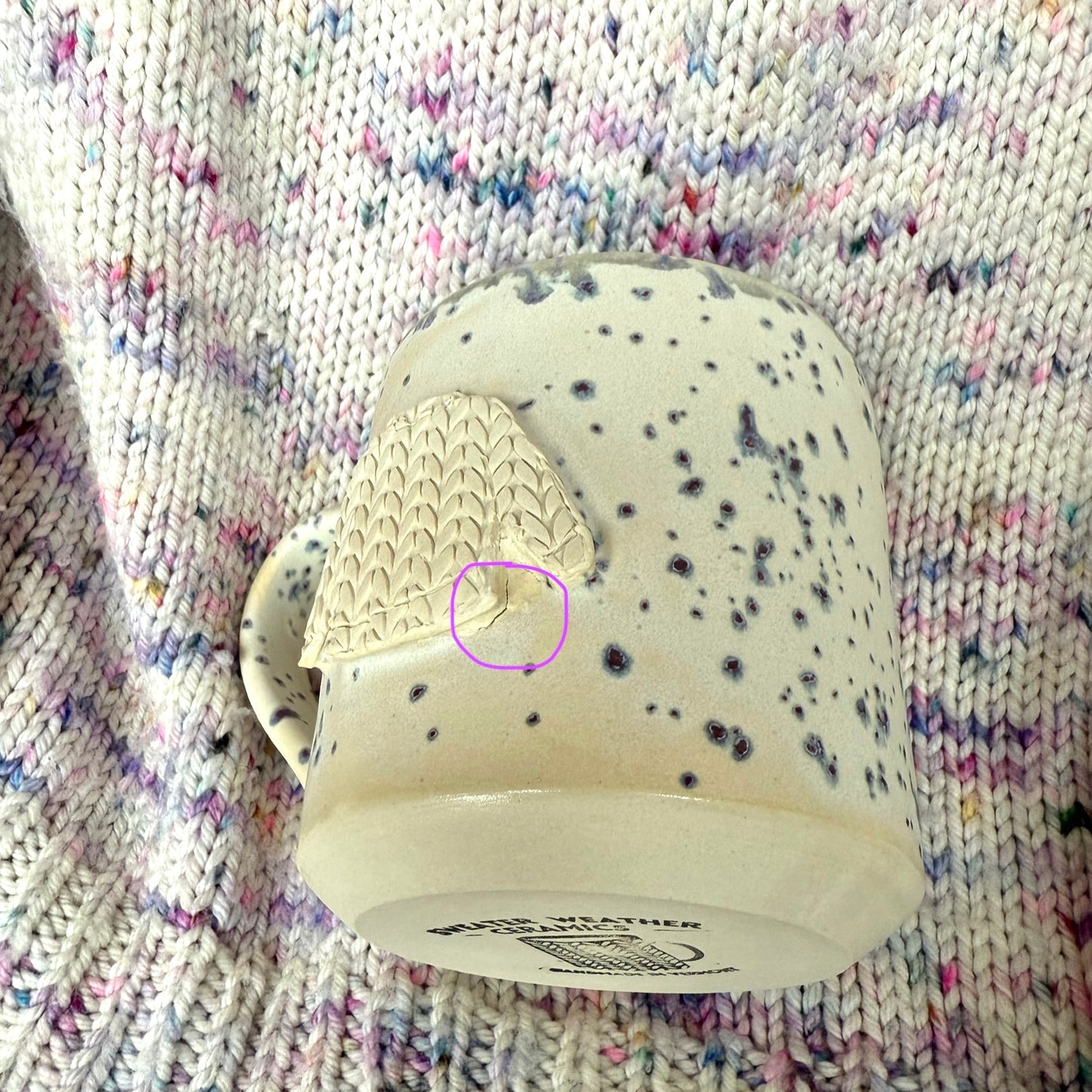 imperfect 16oz sweater mug