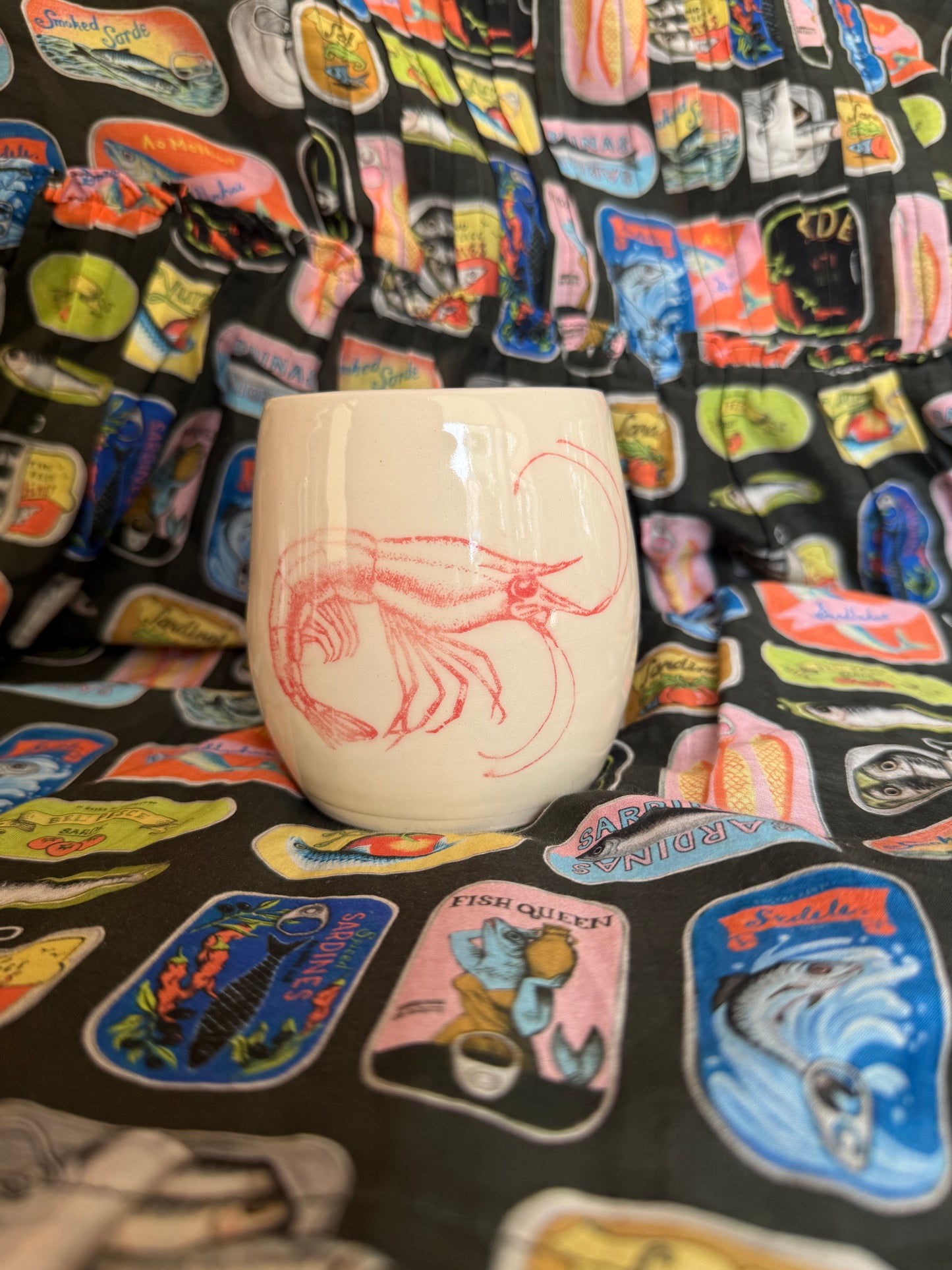 8oz shrimp & oyster “thumb cup”