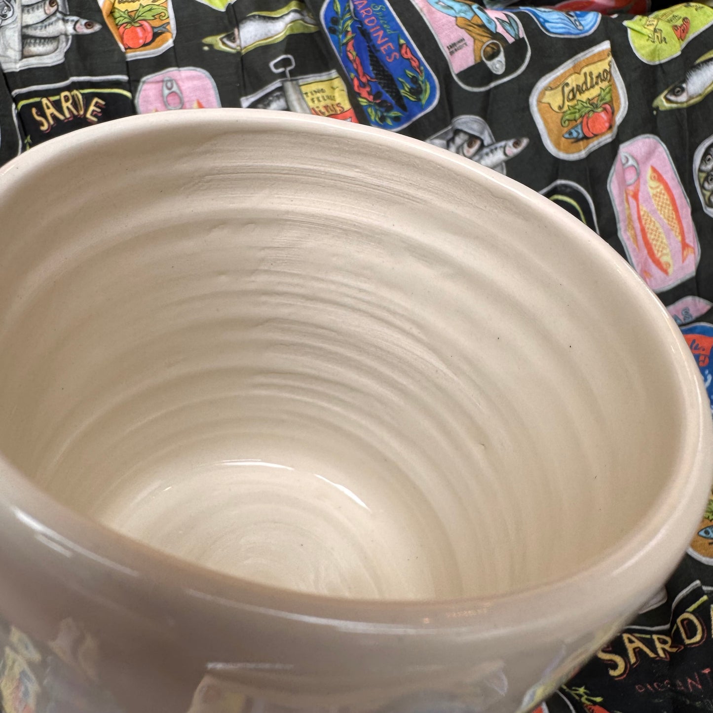 Imperfect 12oz single sardine mug